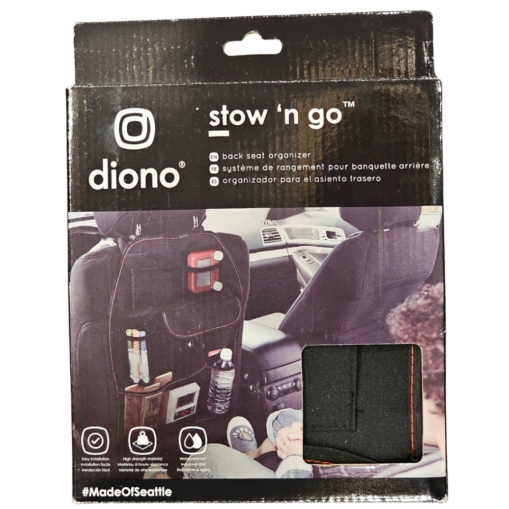 2/$30 🏷 Diono Stow 'n Go Back Seat Organizer